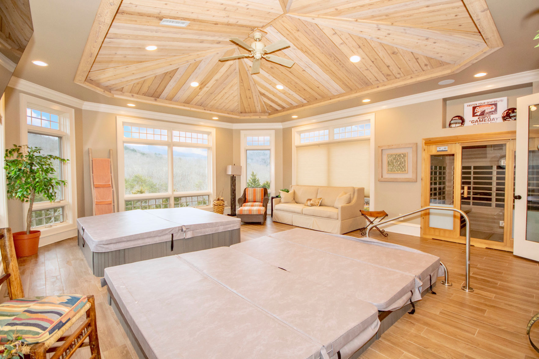 Inside Frank Beamer's $2.2M house, now on the market.